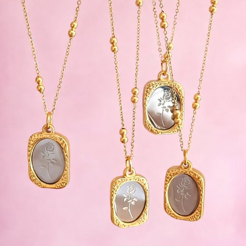 Stylish stainless steel jewellery collection in Pakistan by Zaneeza